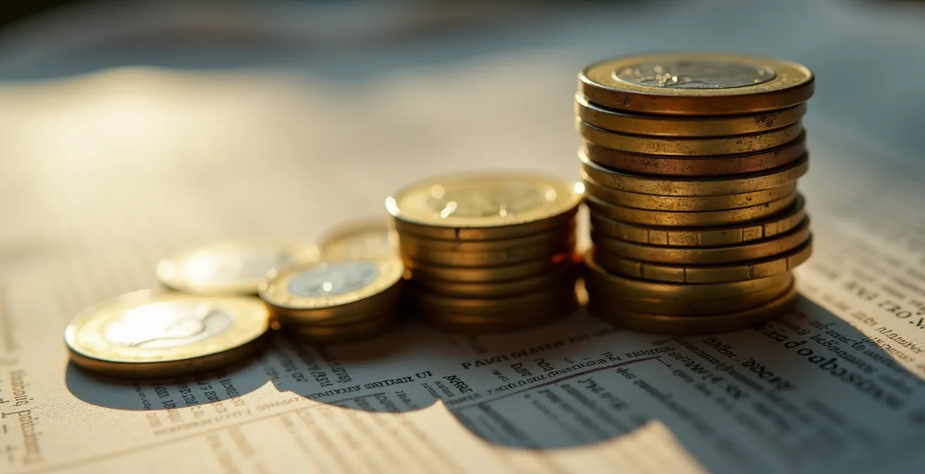 Grafico comparativo che mostra l'erosione del capitale dovuta ai costi di gestione nel tempo