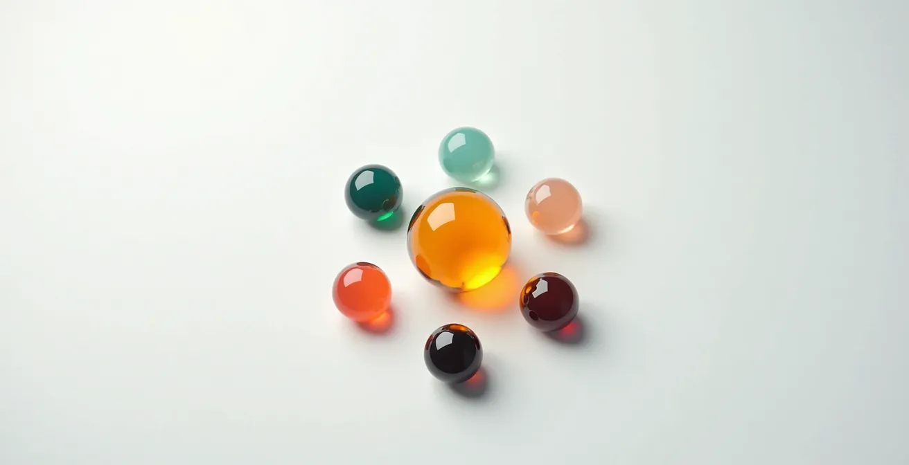 Rappresentazione visiva della strategia core-satellite per ETF con cerchi che si sovrappongono parzialmente