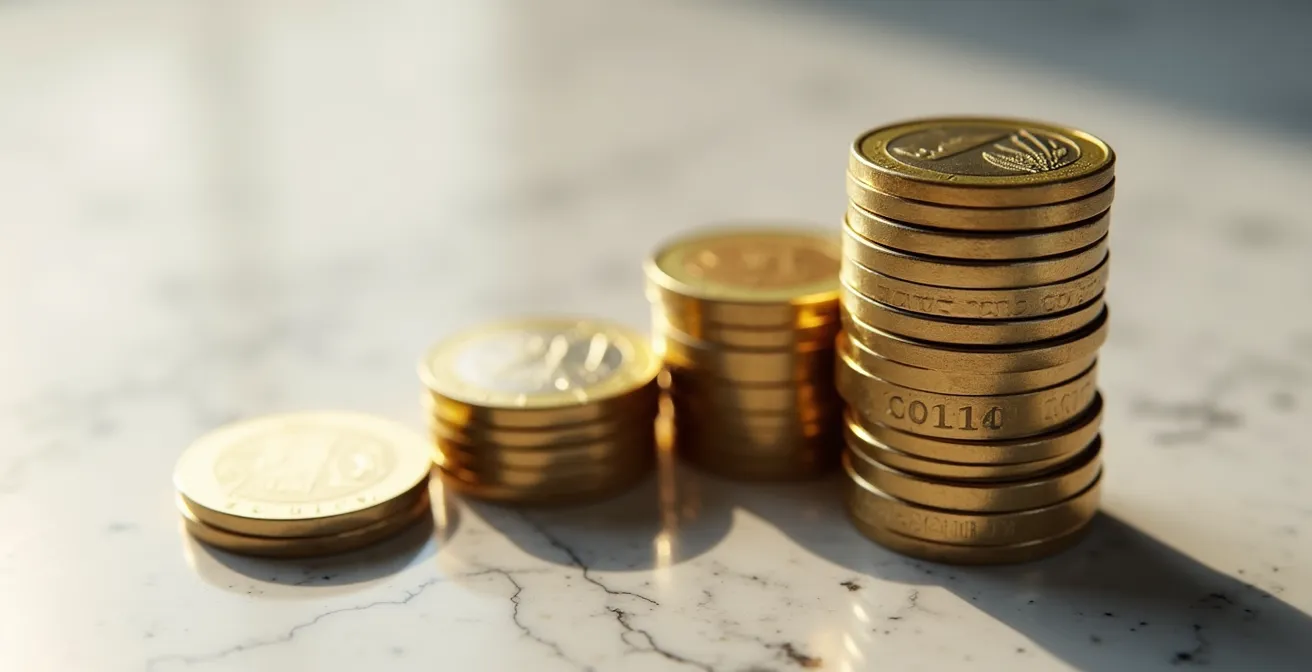 Grafico a torta tridimensionale che mostra la divisione del budget familiare italiano