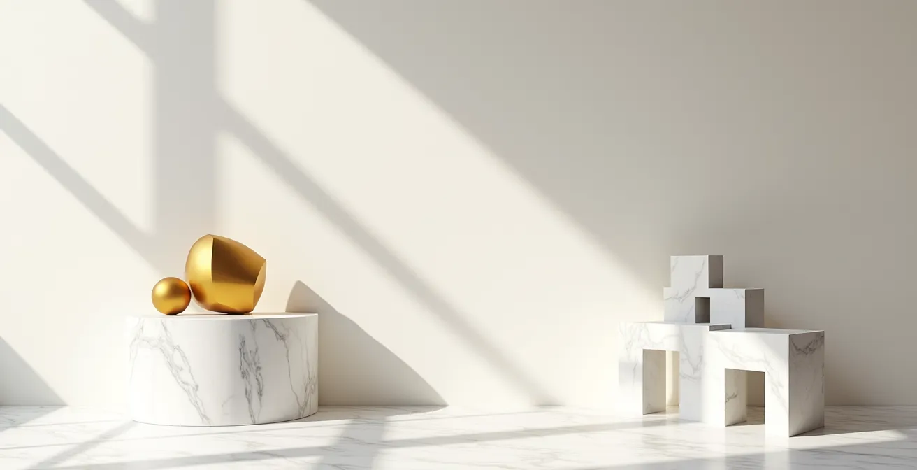 Confronto visivo tra oro e investimenti immobiliari come protezione dall'inflazione